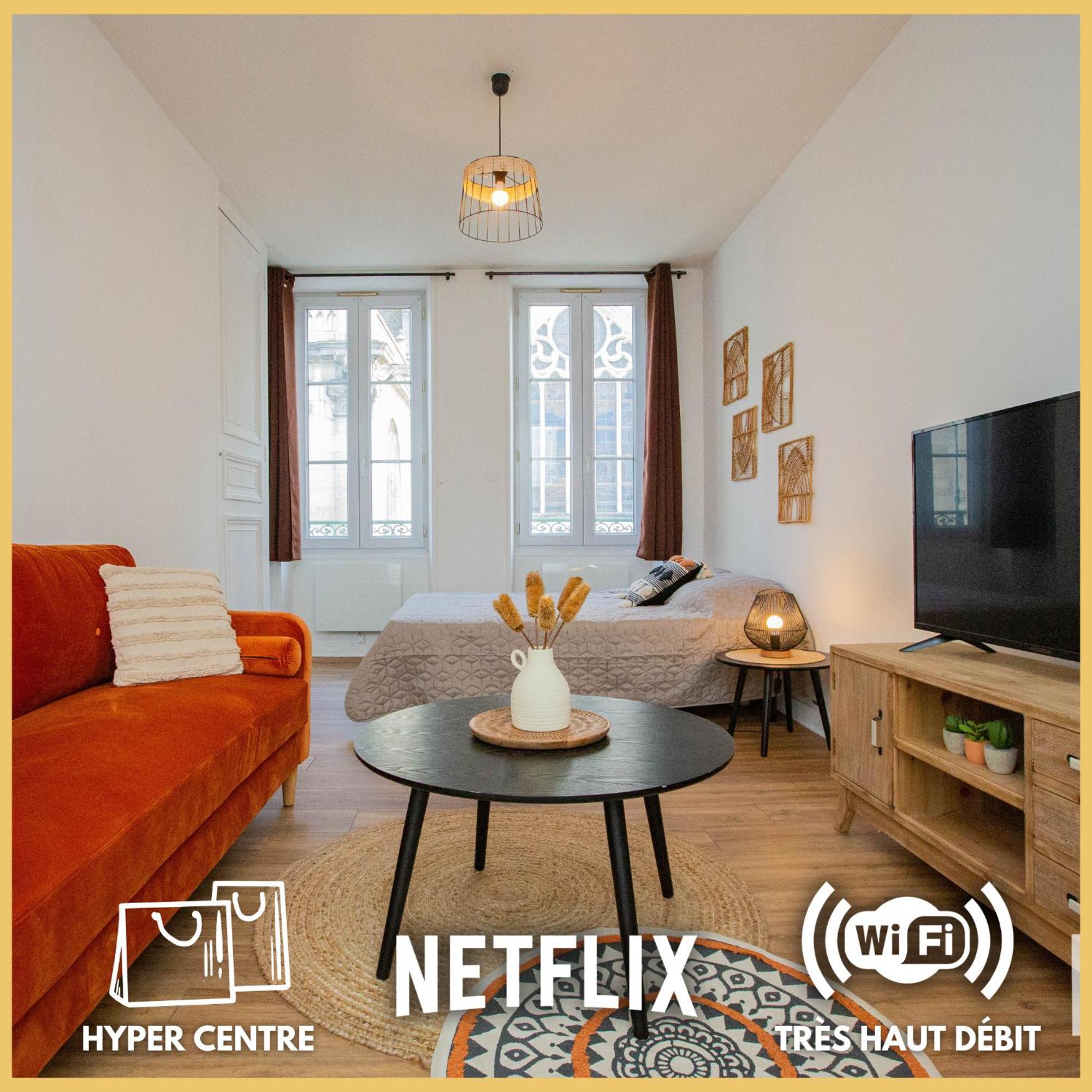 O Centre- Chaleureux - Fibre - Netflix *