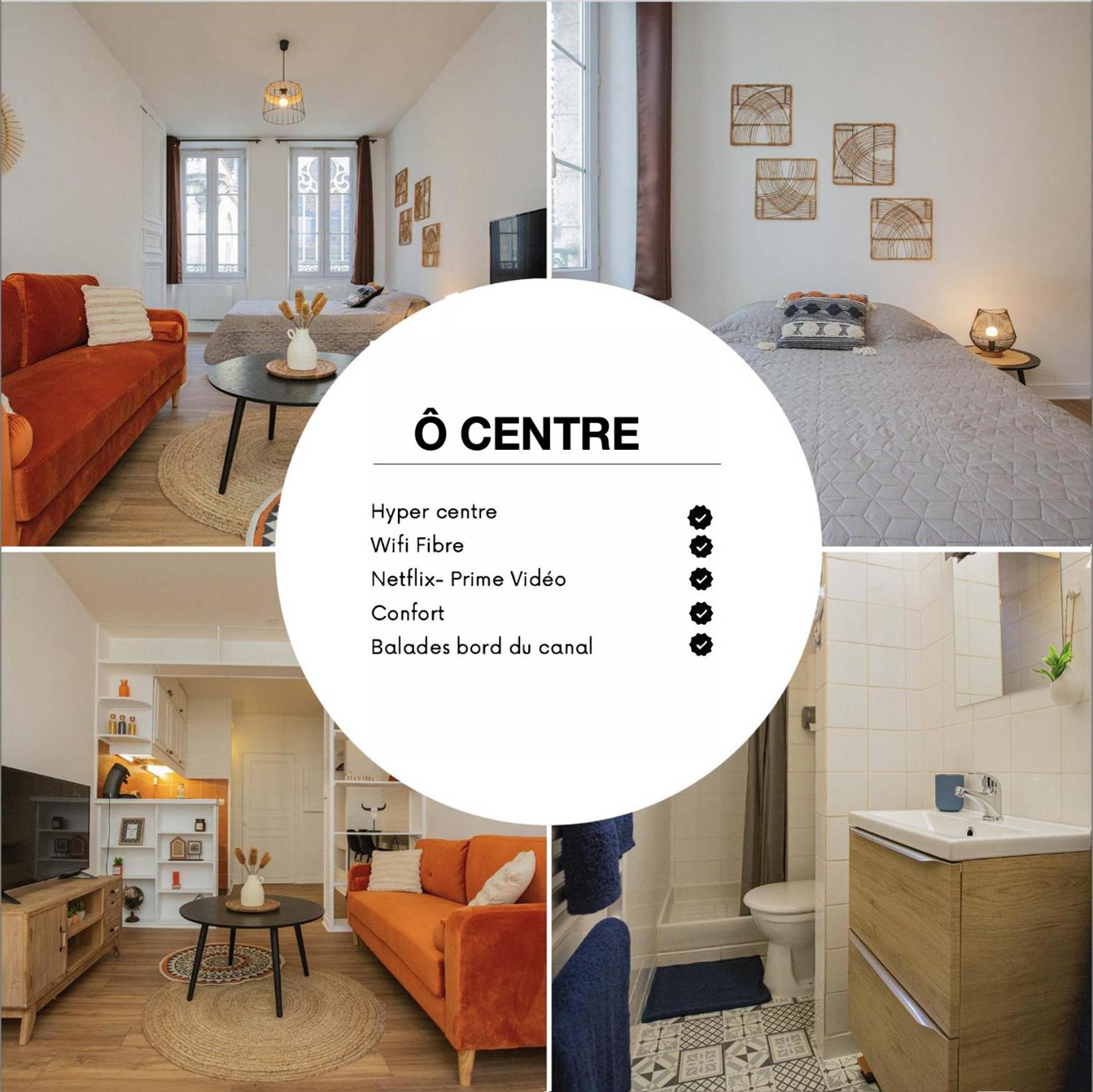 O Centre- Chaleureux - Fibre - Netflix Apartment Montargis